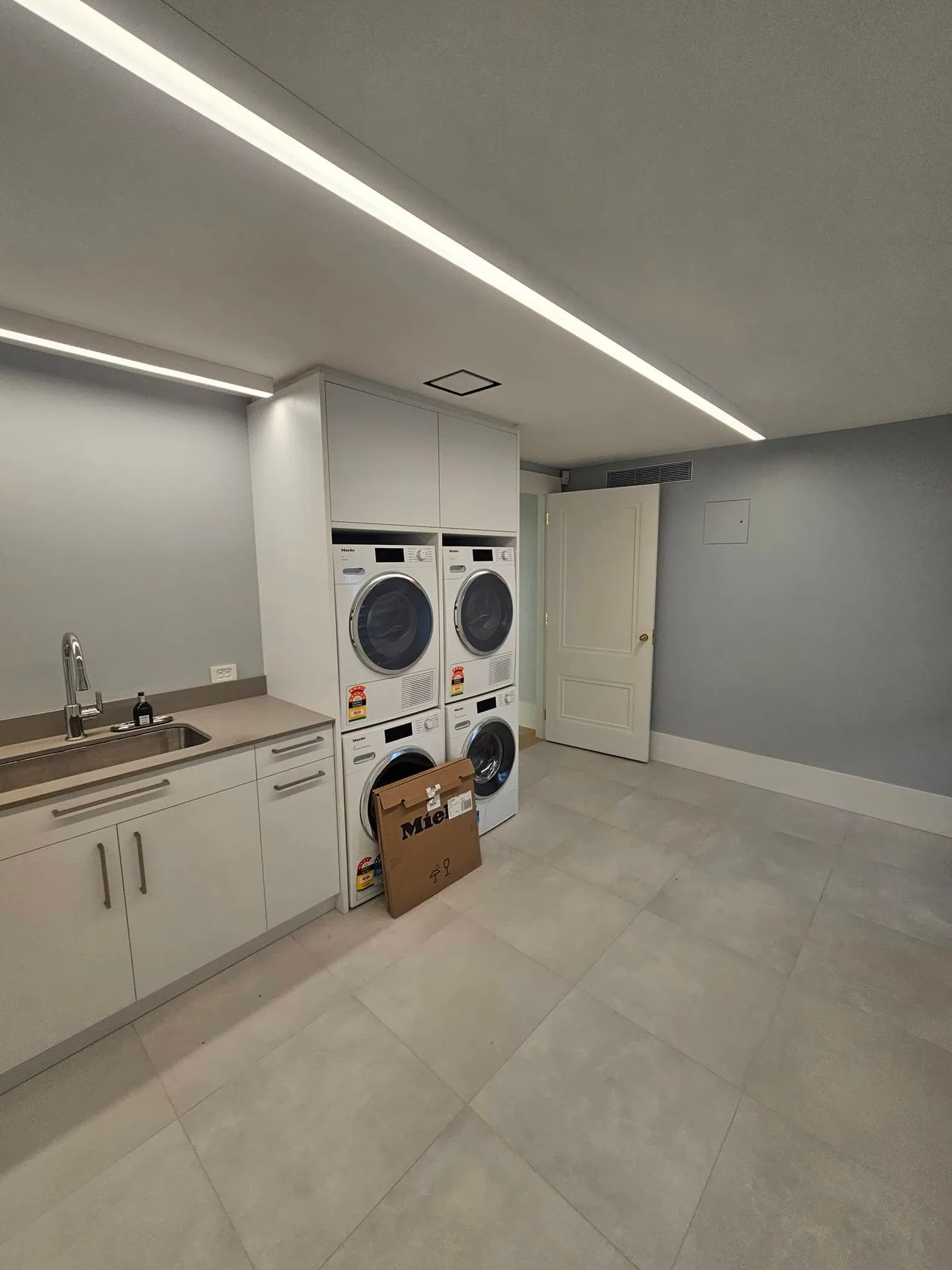 Laundry plumbing installation by Ace Plumbing